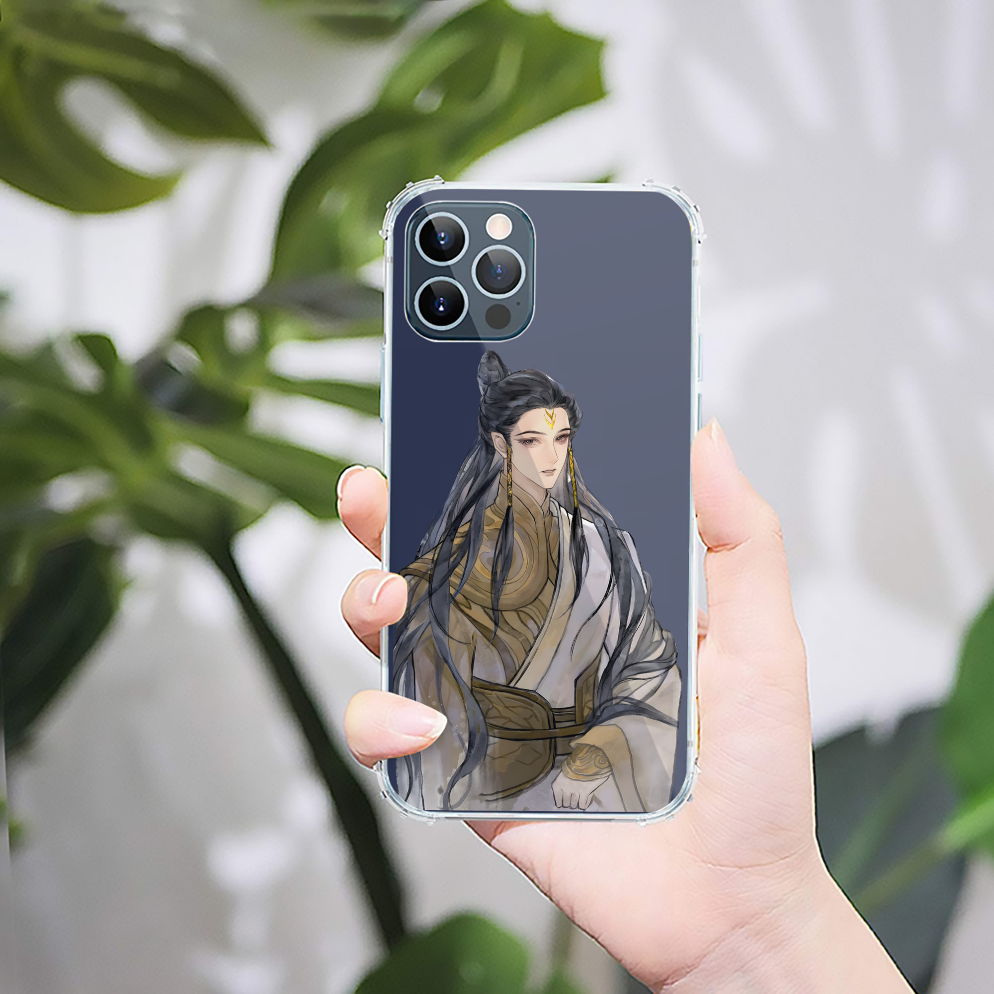 （画像用） Ne Zha 2 ナタ 魔童の大暴れ 【iPhone 12シリーズ対応】透明スマホケース（クリアソフトケース）
